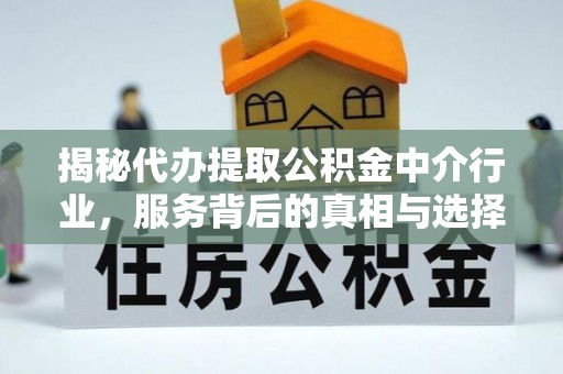 潭子揭秘代办提取公积金中介行业，服务背后的真相与选择指南