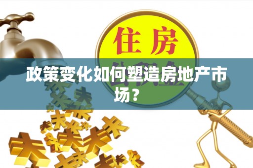 潭子政策变化如何塑造房地产市场？