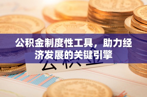 潭子公积金制度性工具，助力经济发展的关键引擎