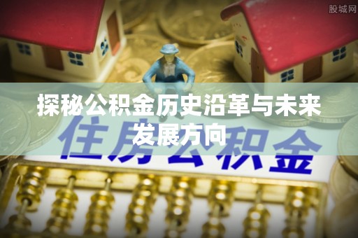 潭子探秘公积金历史沿革与未来发展方向