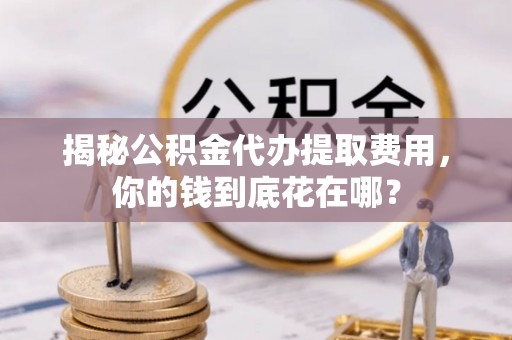 潭子揭秘公积金代办提取费用，你的钱到底花在哪？
